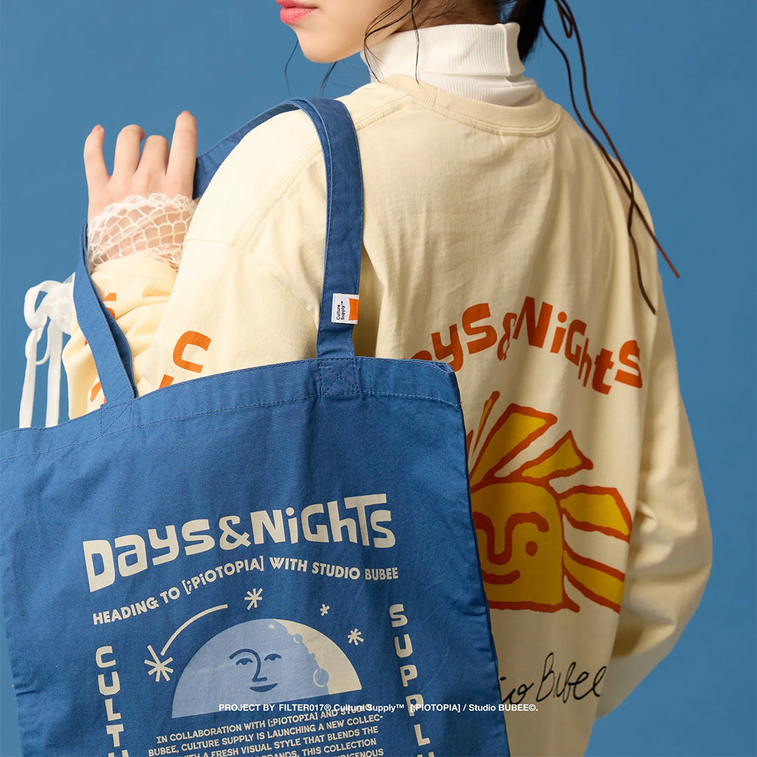 DAYS & Nights Tote Bag 托特包(月)