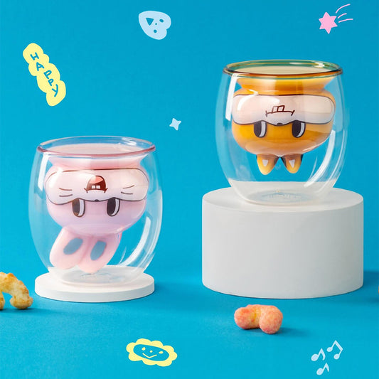 noii noii 造型雙層杯 對杯組