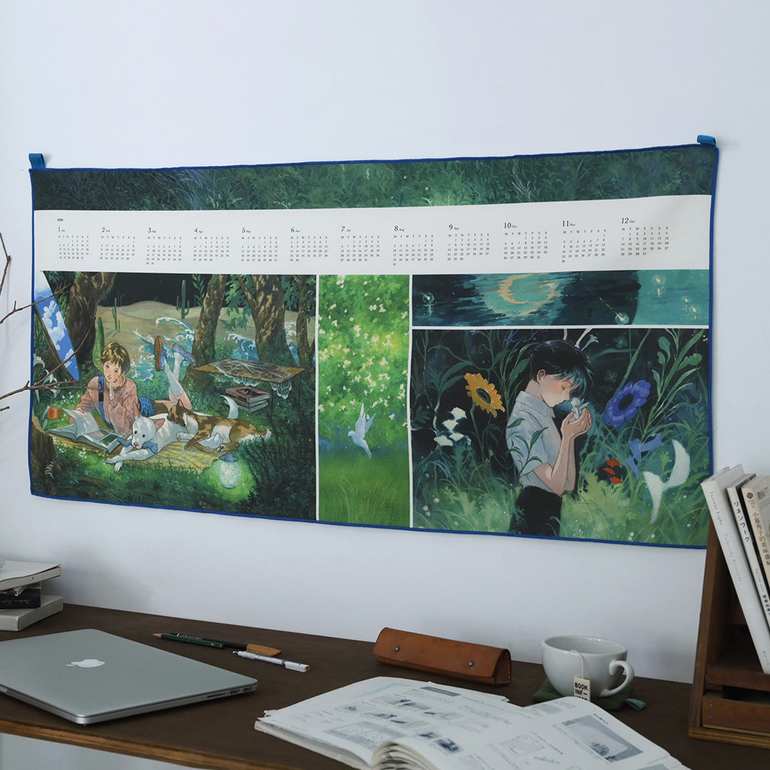 預購 | 韓國人氣插畫家 NOMA 2026掛曆