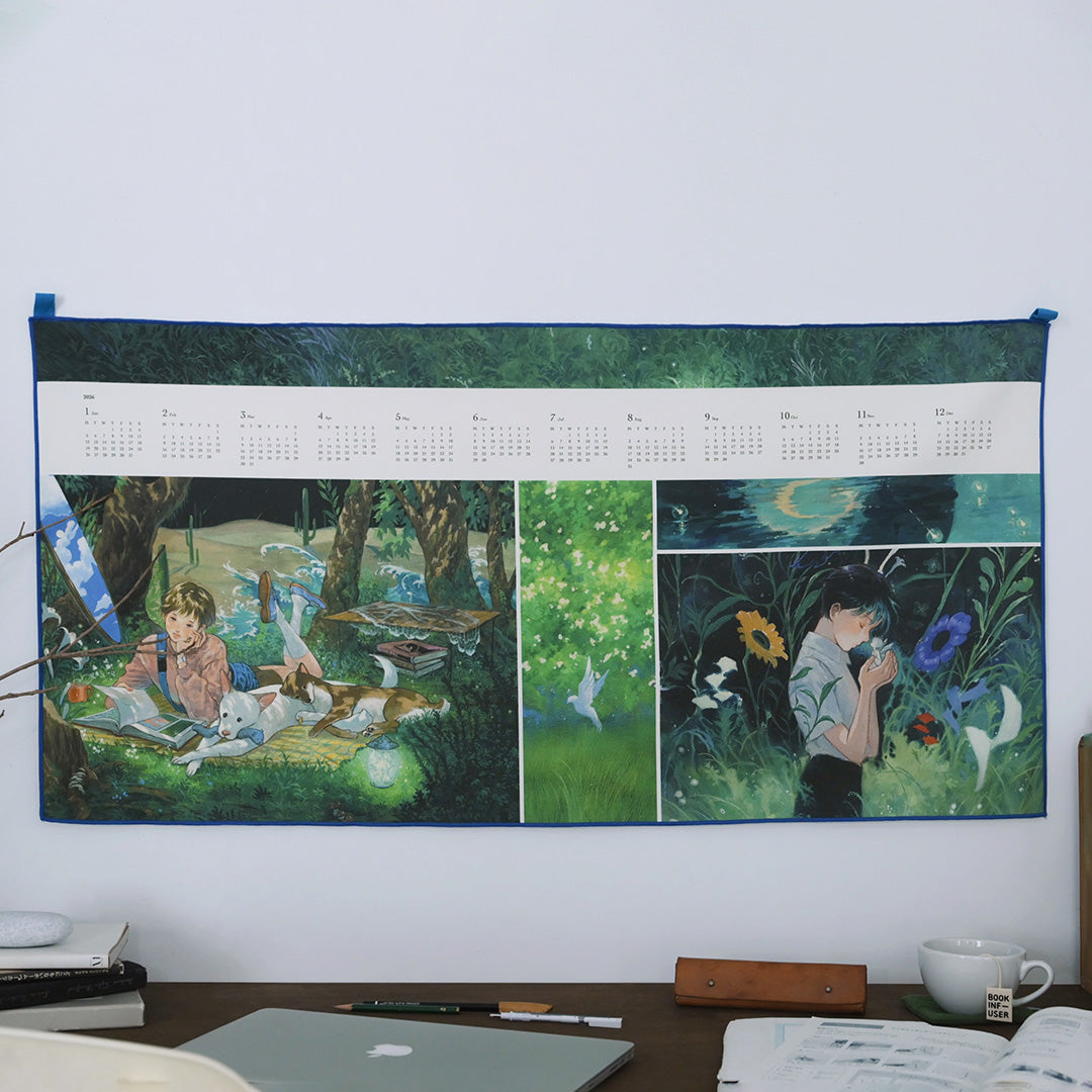 預購 | 韓國人氣插畫家 NOMA 2026掛曆