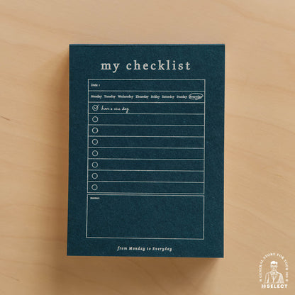 checklist 多色雙面兩用便條紙