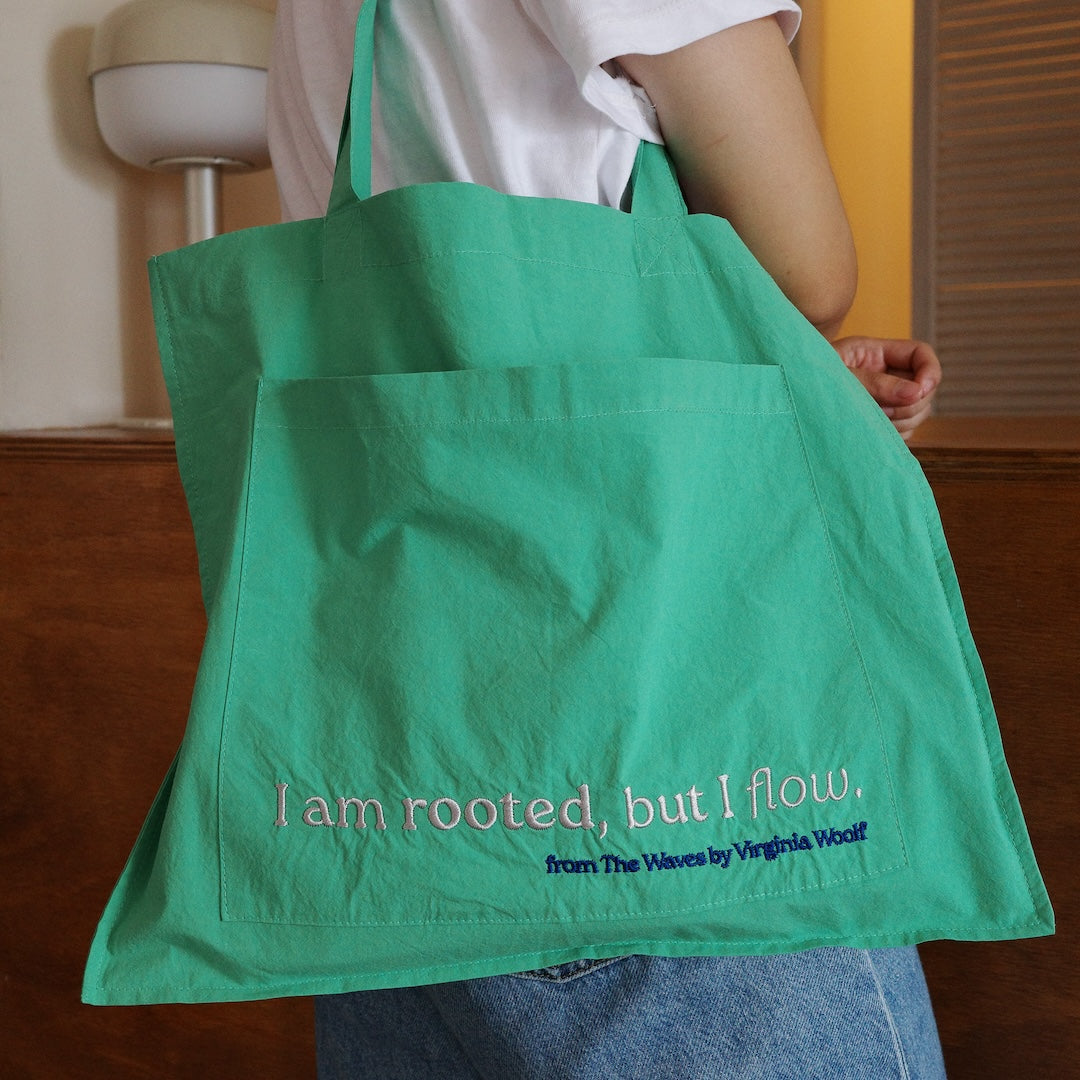 rooted, but flow 輕巧購物袋