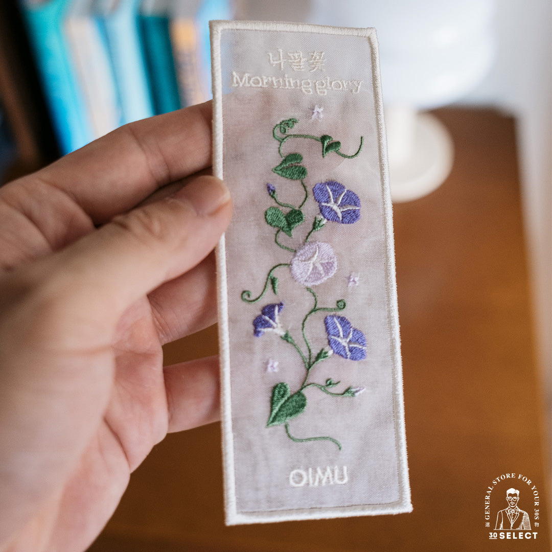 【店主漫遊選物】韓國雪紡紗刺繡書籤