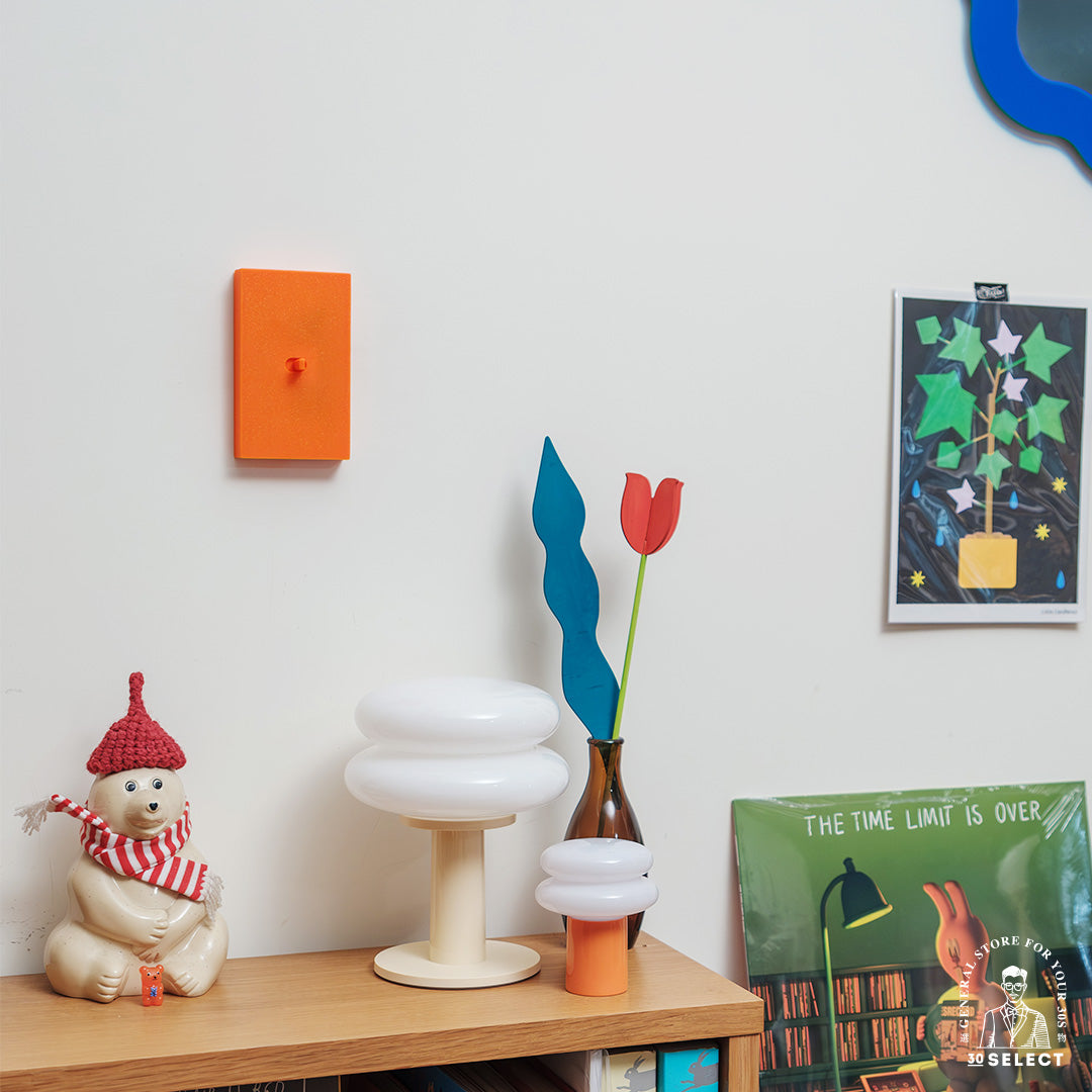 Piko 多彩DIY 復古改裝 電源開關面板（陶土橘）