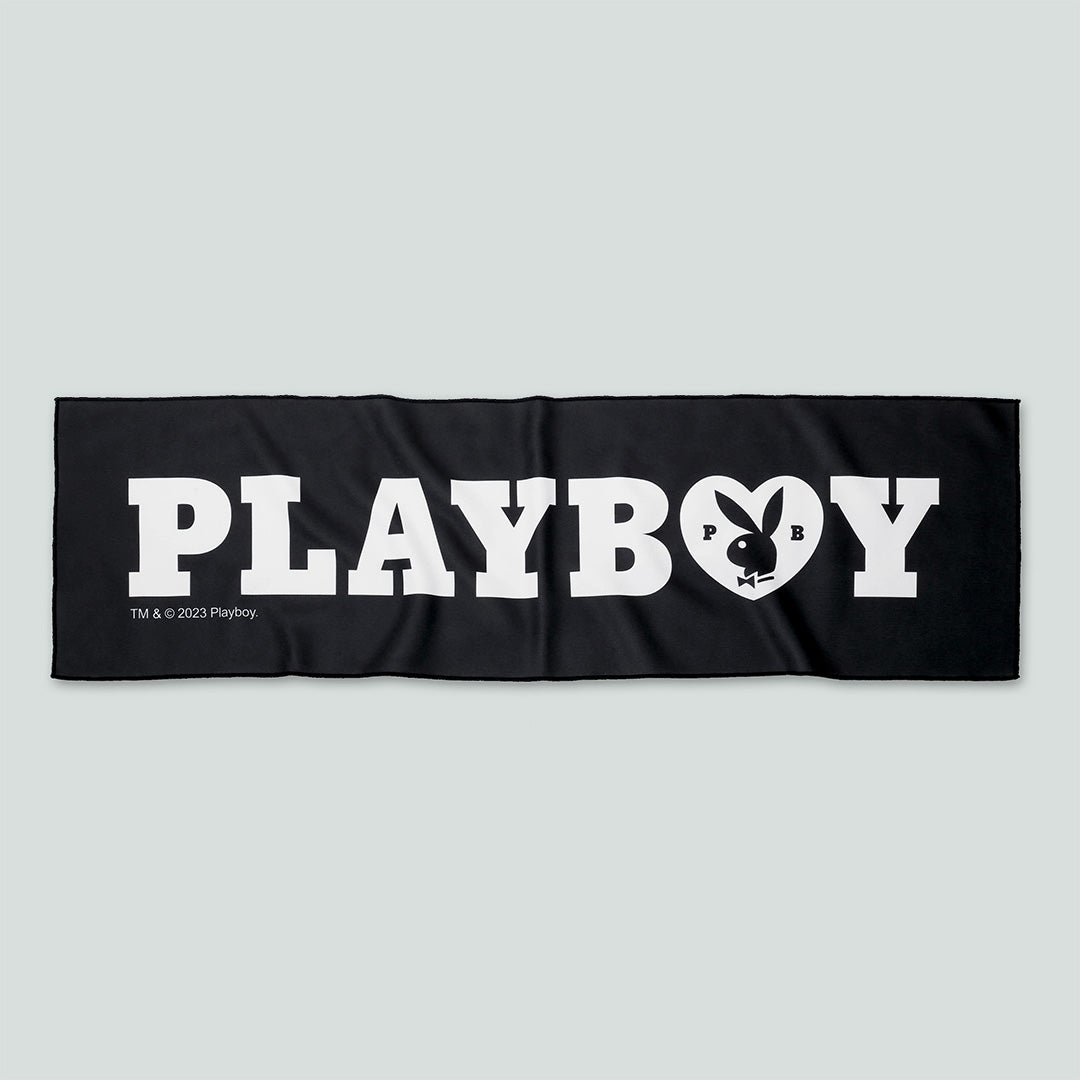 Playboy經典字樣運動毛巾