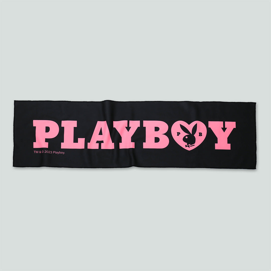 Playboy經典字樣運動毛巾