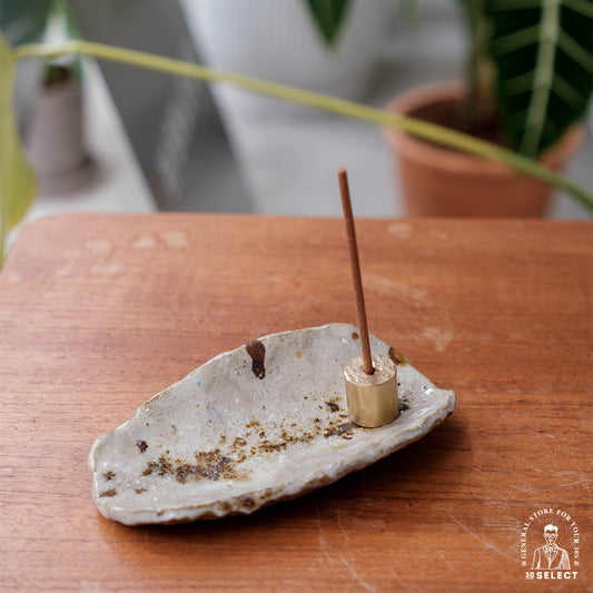 「白露未晞」線香盤(方形 / PS5)