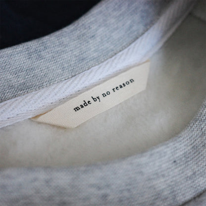 Rose is a rose 灰色刷毛大學T