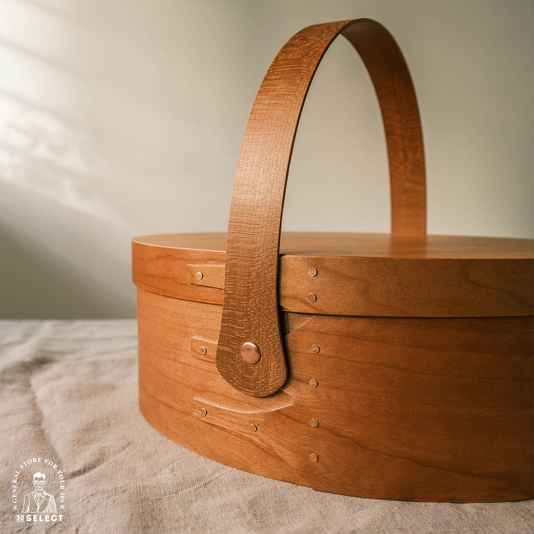 經典Shaker 收納木盒（提把款M）