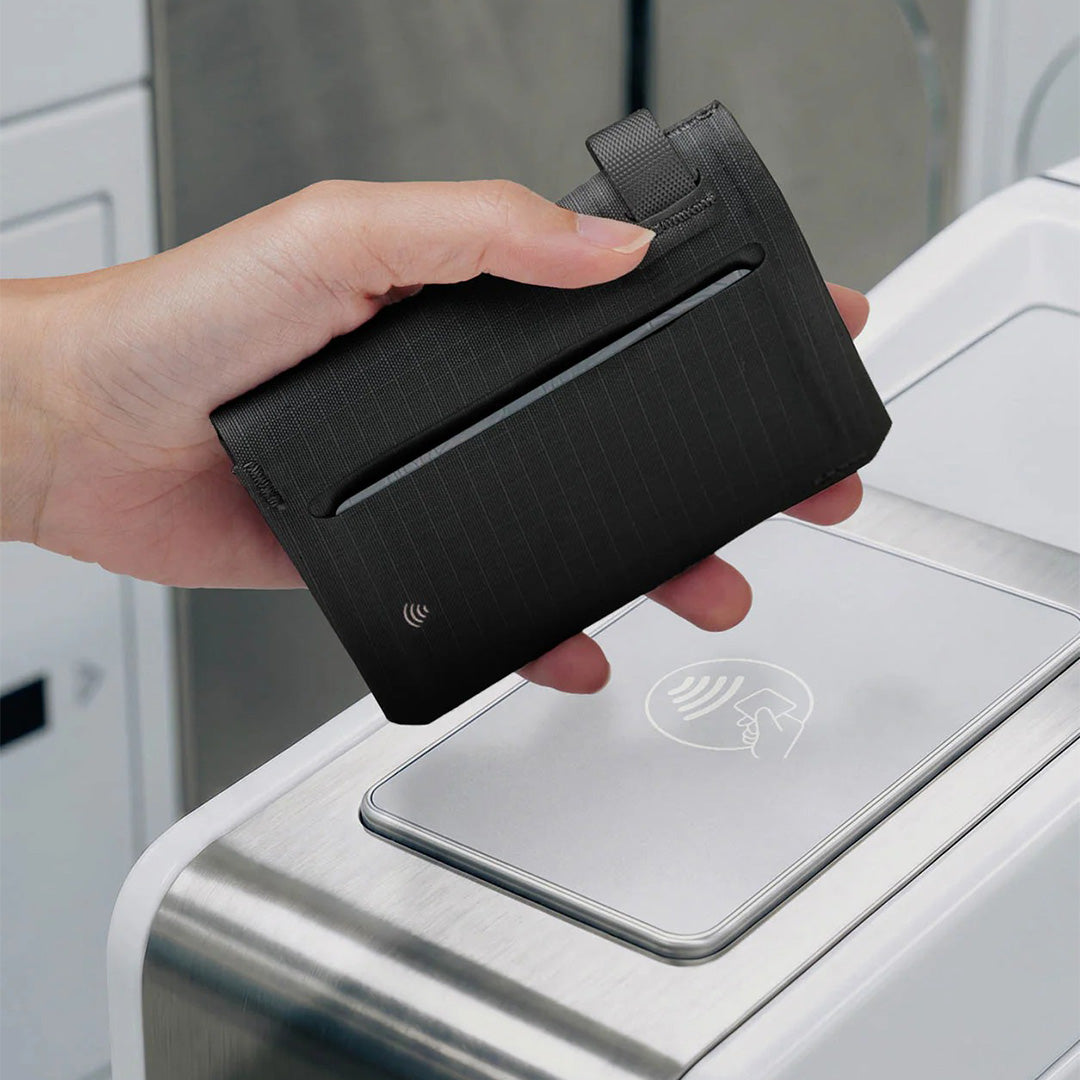 0.5cm 超薄極輕量機能短夾（附磁吸零錢袋 / 直感應卡夾）