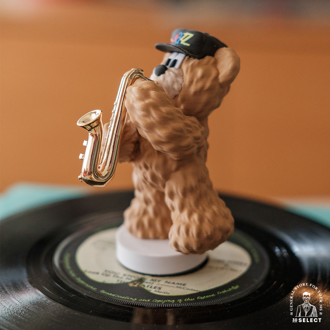 【店主漫遊選物】韓國Jazzy Bear黑膠唱片鎮