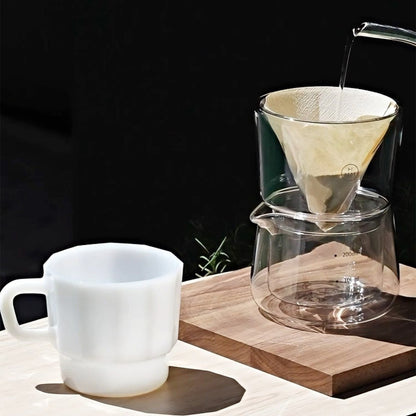 W Glass 牛奶杯