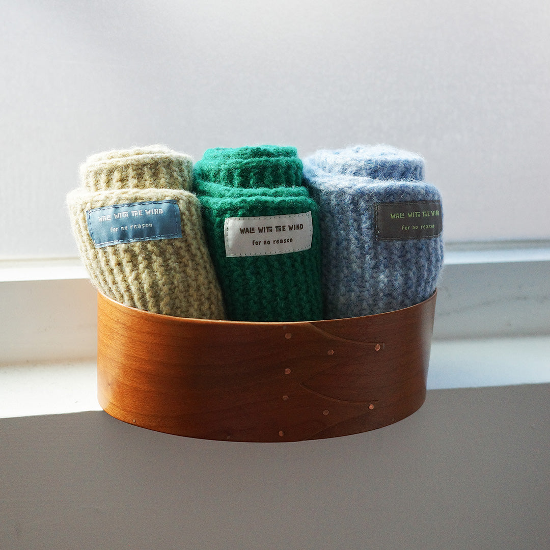 walk with the wind 蘇菲針織小圍巾