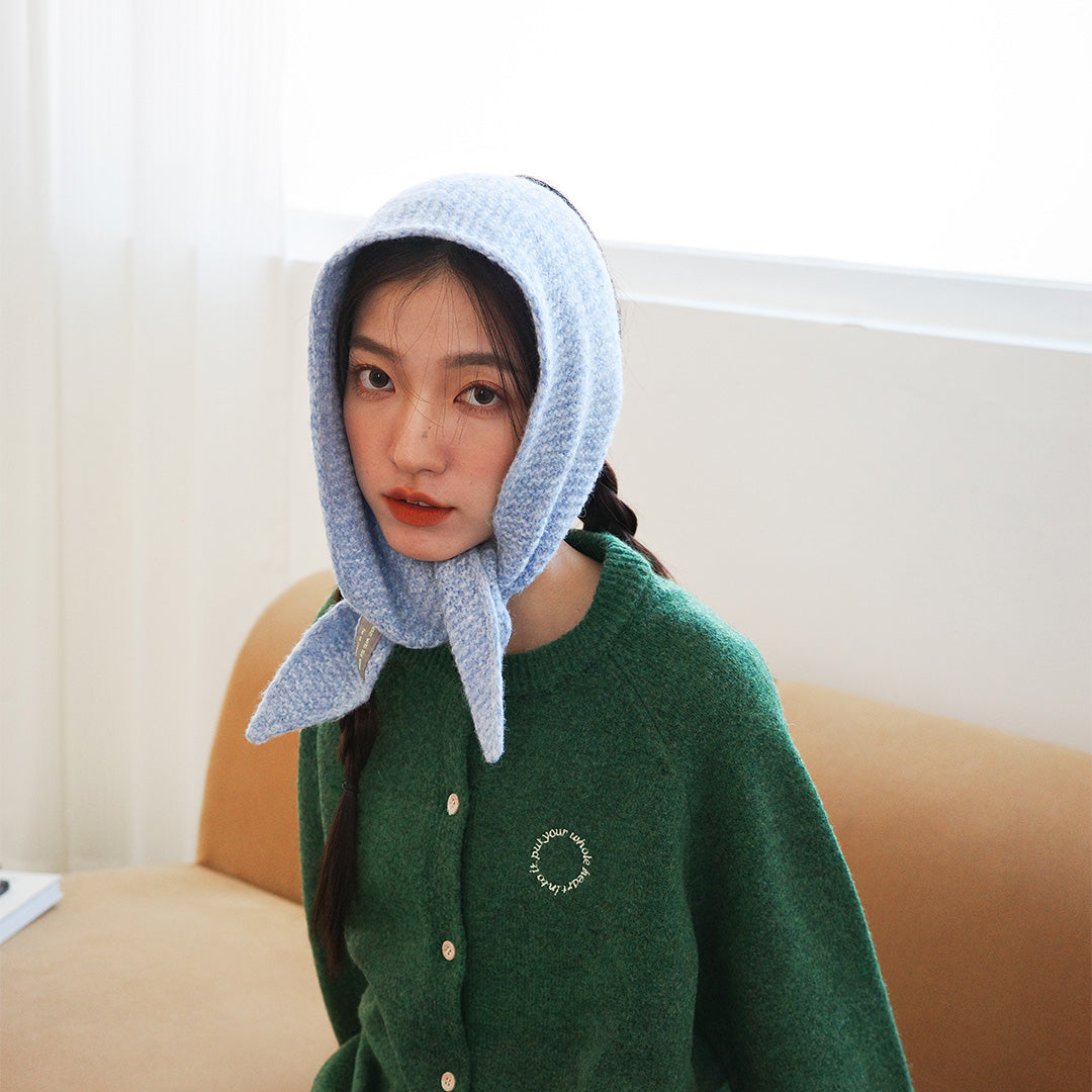 walk with the wind 蘇菲針織小圍巾