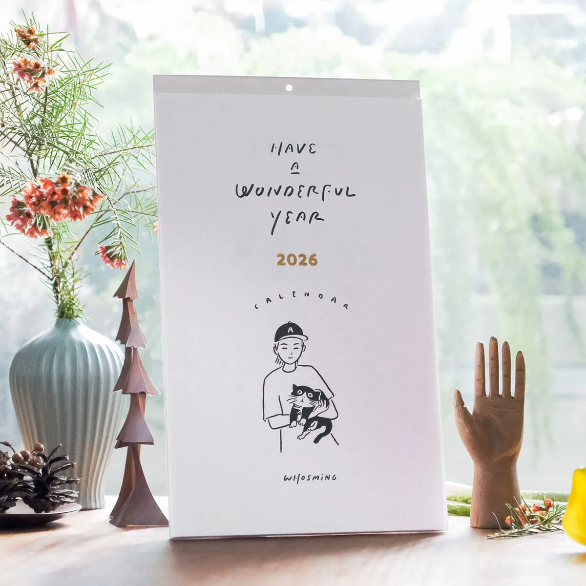 「HAVE A WONDERFUL YEAR」2026月曆