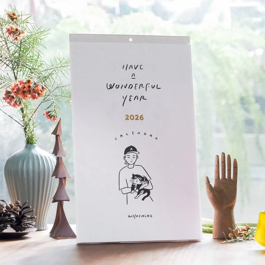「HAVE A WONDERFUL YEAR」2026月曆