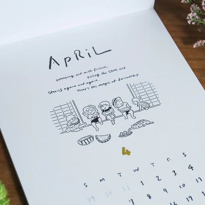 「HAVE A WONDERFUL YEAR」2026月曆