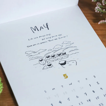 「HAVE A WONDERFUL YEAR」2026月曆