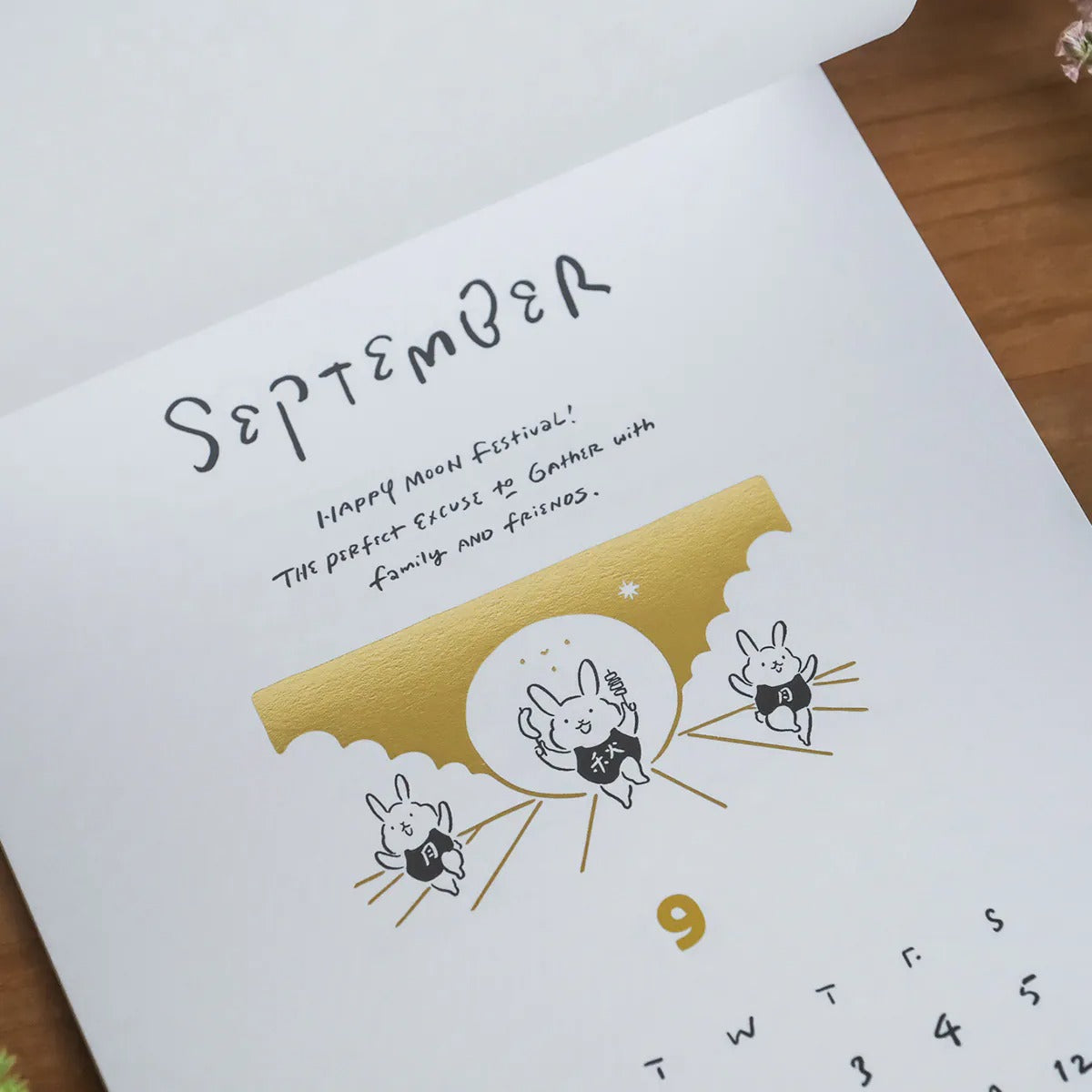 「HAVE A WONDERFUL YEAR」2026月曆