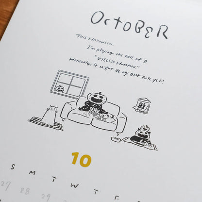 「HAVE A WONDERFUL YEAR」2026月曆