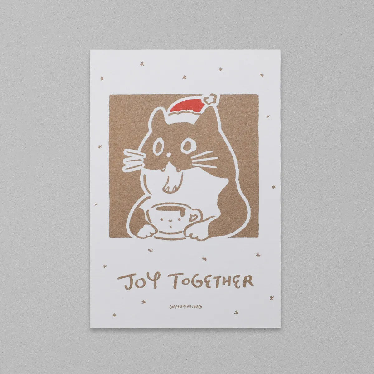「JOY TOGETHER」耶誕賀卡
