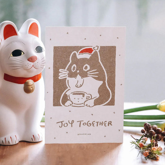 「JOY TOGETHER」耶誕賀卡