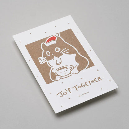 「JOY TOGETHER」耶誕賀卡