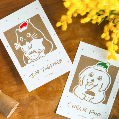 「JOY TOGETHER」耶誕賀卡