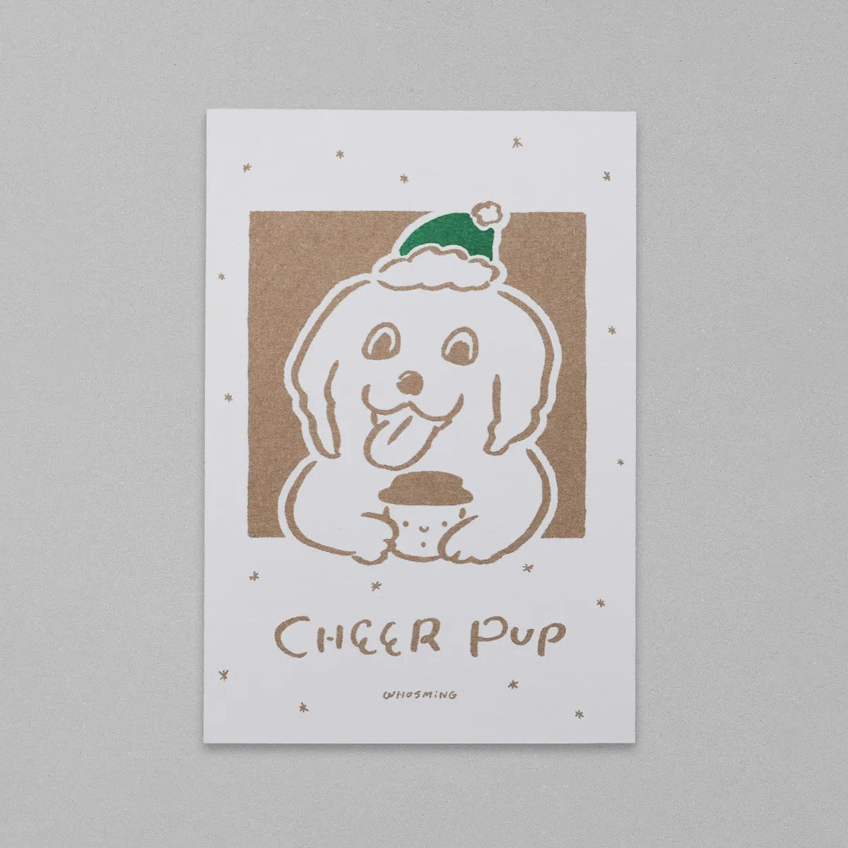 「CHEER PUP」耶誕賀卡