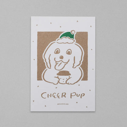 「CHEER PUP」耶誕賀卡