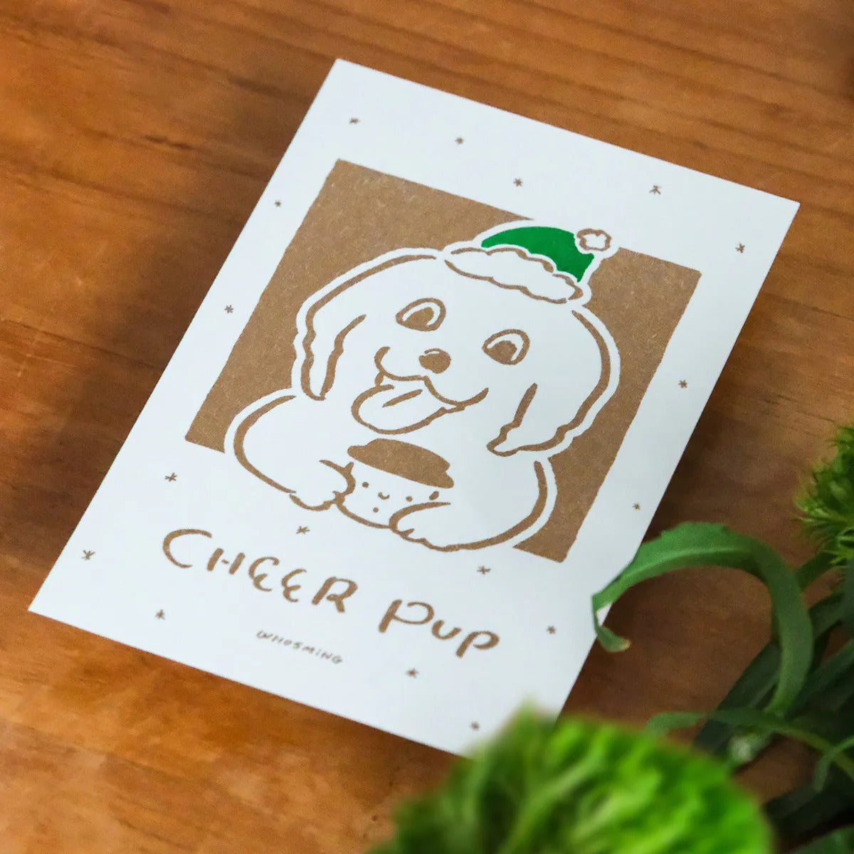 「CHEER PUP」耶誕賀卡