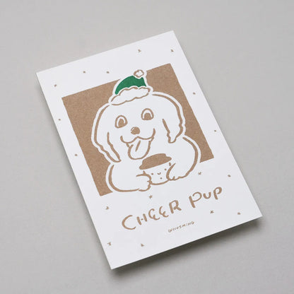 「CHEER PUP」耶誕賀卡