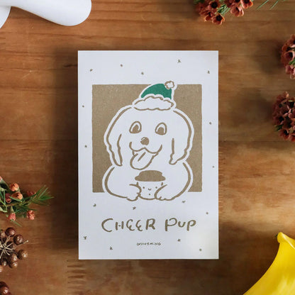 「CHEER PUP」耶誕賀卡