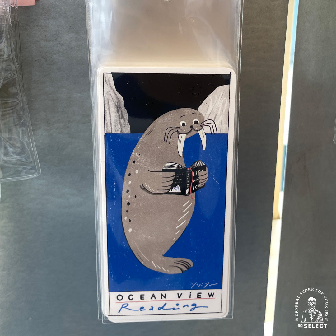 【店主漫遊選物】韓國插畫家Yeji Yun書籤（Mountain and Ocean)